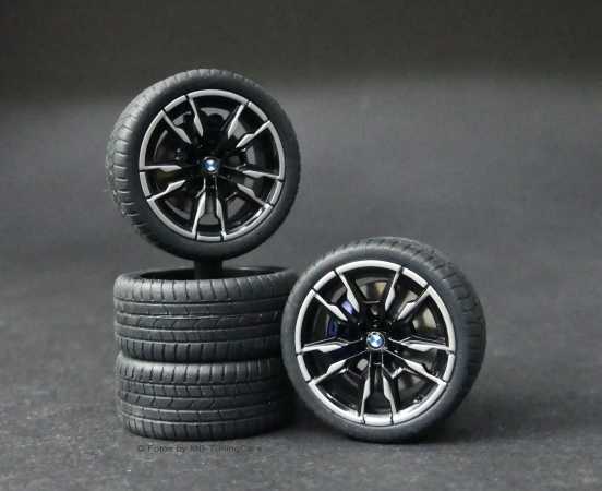 1:18 BMW M440i X Drive Grand Coupe - Felgensatz -